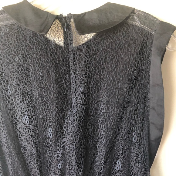 Nasty Gal Open Lace Back Black Dress - Picture 5 of 5